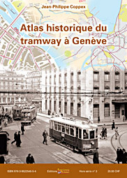 Titelblatt des historischen Genfer Tram-Atlasses